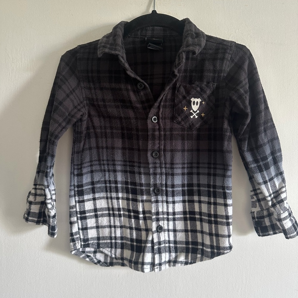 Disney The Nightmare Before Christmas Zero Tarot Card Toddler Flannel size 3T - Picture 5 of 8